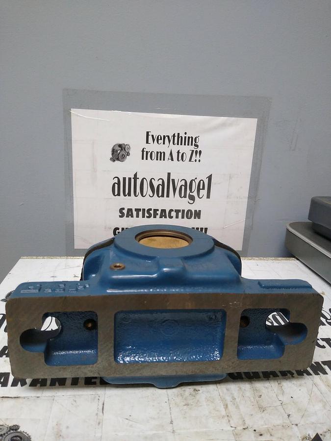 Used SKF,308,PILLOW BLOCK HOUSING  2 BOLT BASE SPLIT PILLOW BLOCK 1.4375 IN BASE NOS