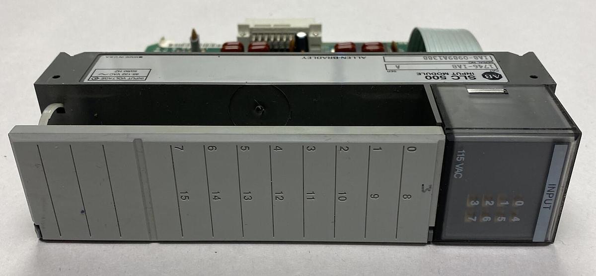 Used ALLEN BRADLEY,1746-IA8,SER A INPUT MODULE