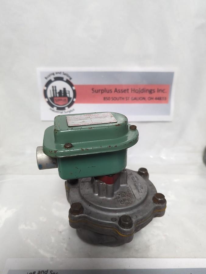 Used ASCO,WPS8353C39,DIAPHRAGM VALVE ASSEMBLY 1-1/2 INCH 6.5 WATT PRE-OWNED