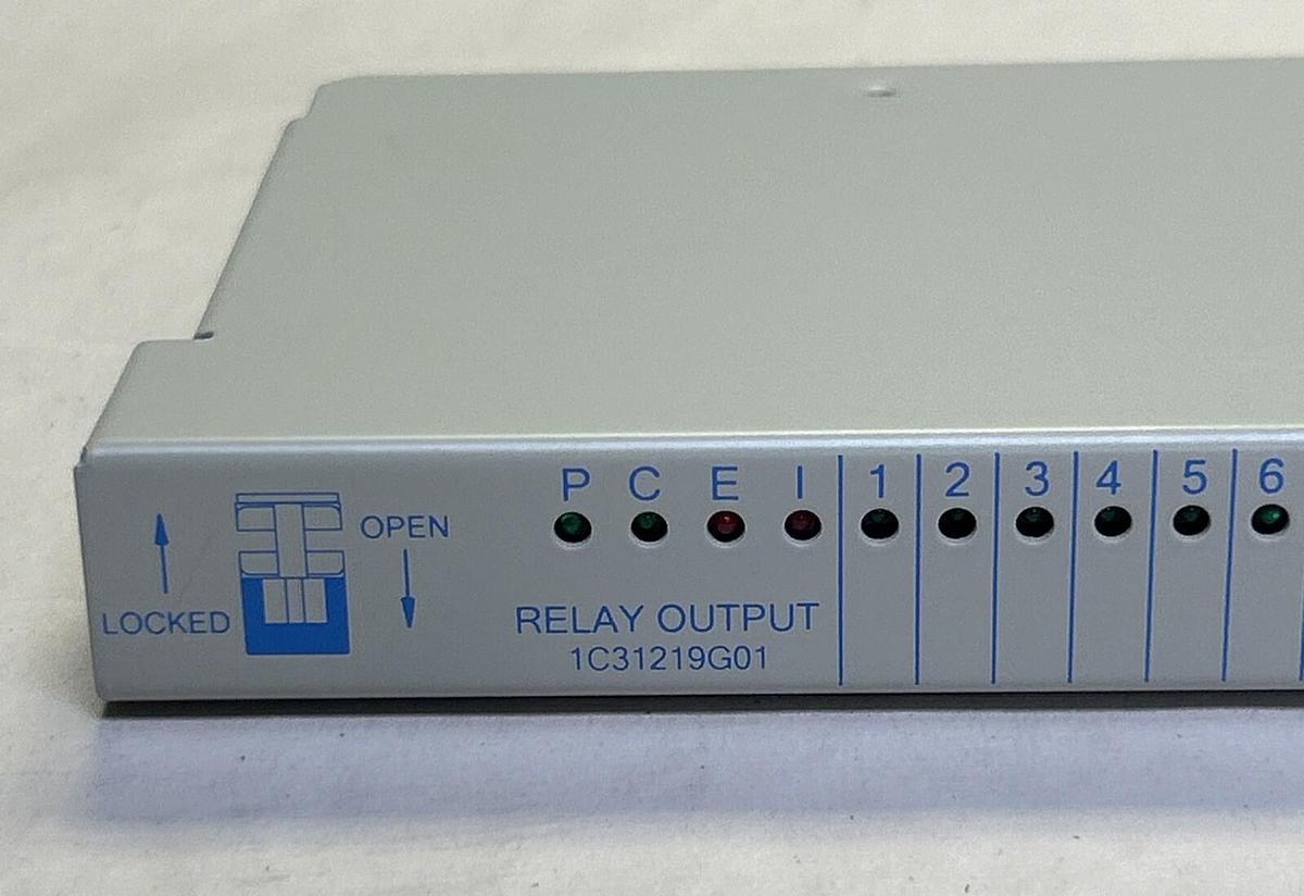 OVATION,1C31219G01,RELAY OUTPUT MODULE NOS