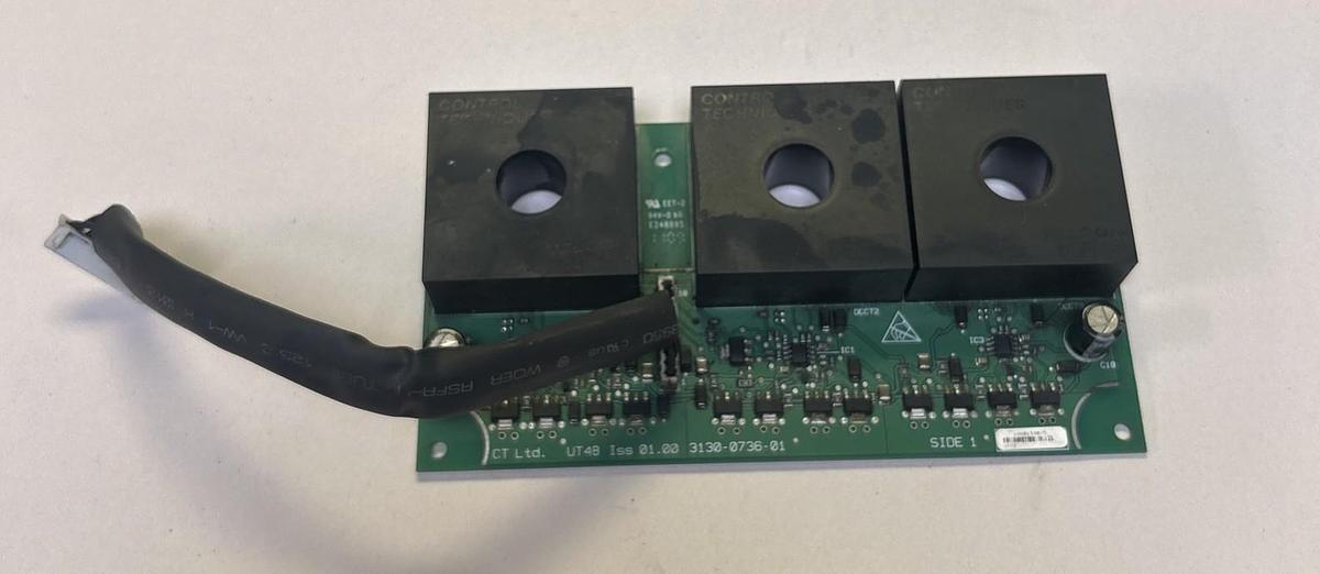 Used CONTROL TECHNIQUES,3130-0736-01,UT48 CIRCUIT BOARD