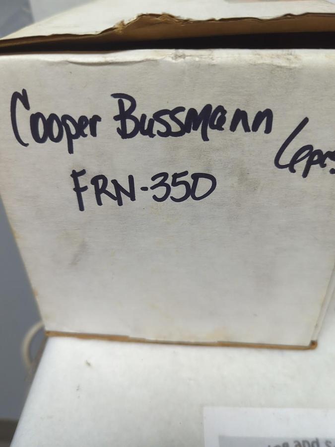 Used COOPER BUSSNMANN,FRN-350,FUSETRON 350 AMP FUSE LOT OF 6 PRE-OWNED