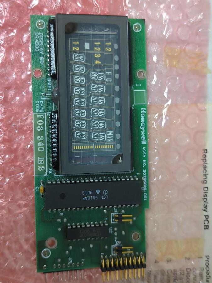 HONEYWELL,30755016-501,DISPLAY BOARD DR 4500 CIRCULAR CHART RECORDER NOS