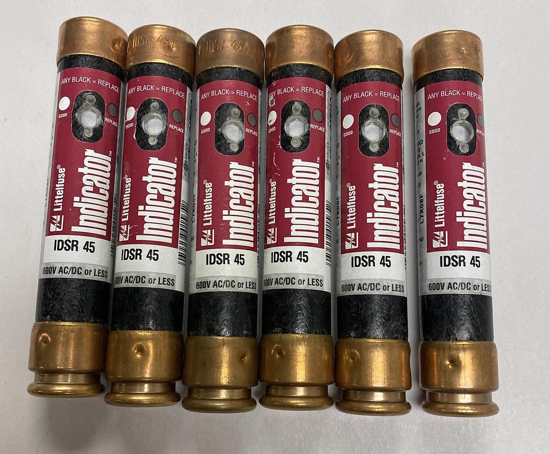 LittelFuse,IDSR 45,Fuse Lot Of 6 New No Box