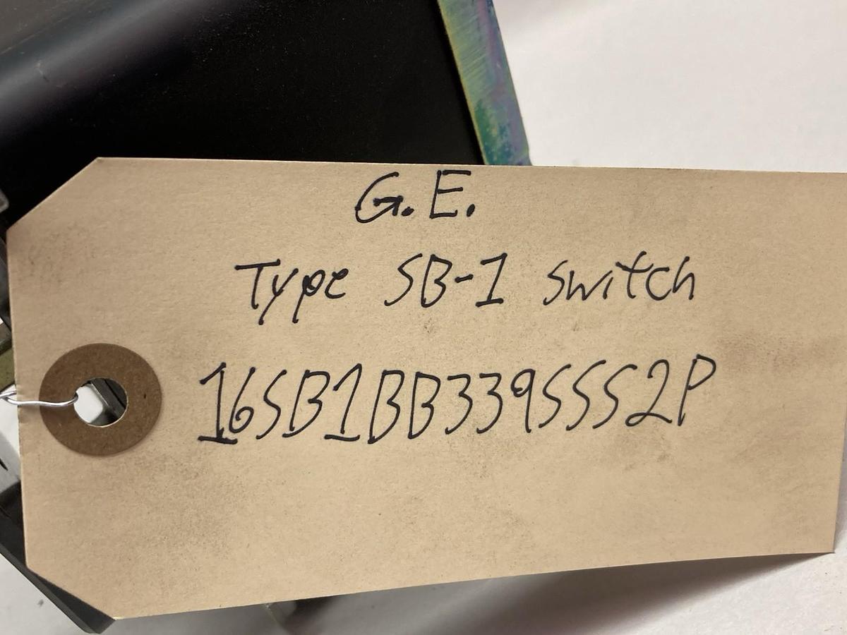 Used General Electric,16SB1BB339SSS2P,Type SB-1 Switch