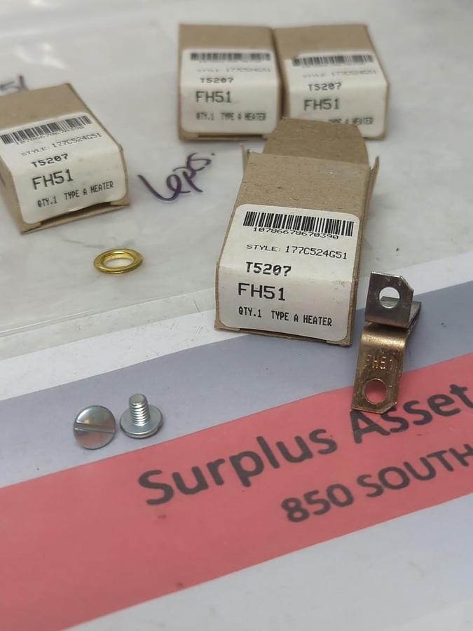 CUTLER-HAMMER,FH51,OVERLOAD HEATER ELEMENT LOT OF 6 NOS