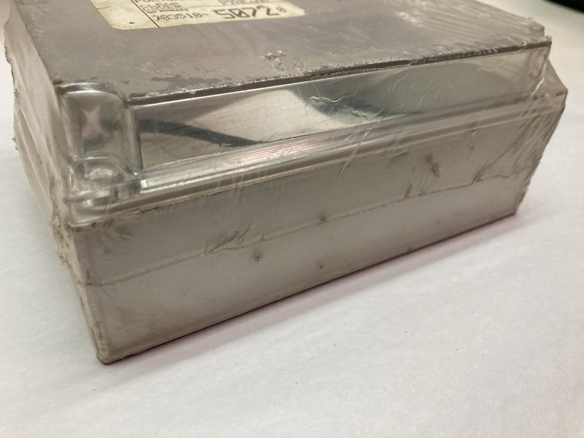 Used Hoffman,A-753PC1CC,Clear Polycarbonate Cover