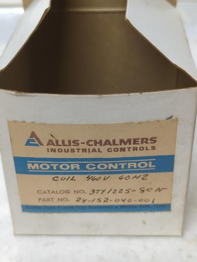 ALLIS-CHALMERS,3TY/225-8CN,COIL 460V 60HZ NOS