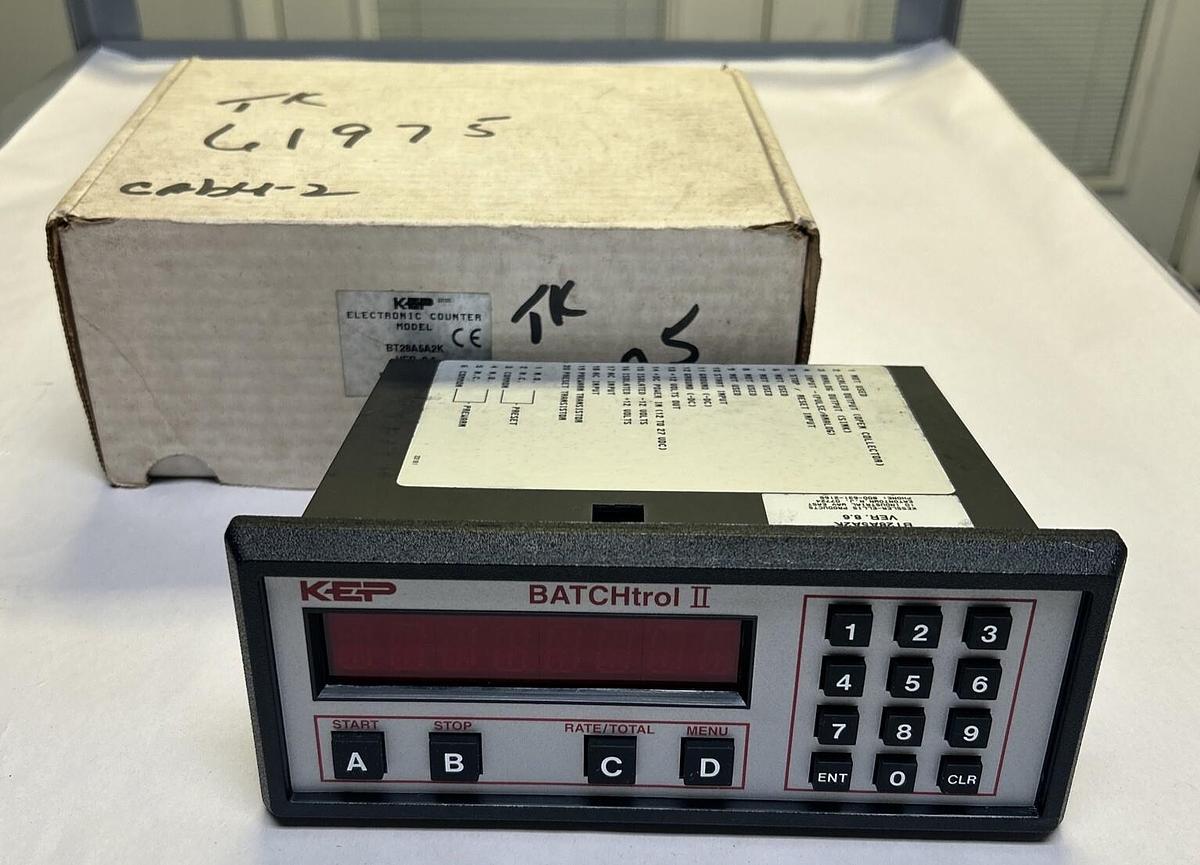 Used KEP,BT28A5A2K,ELECTRONIC COUNTER MODULE