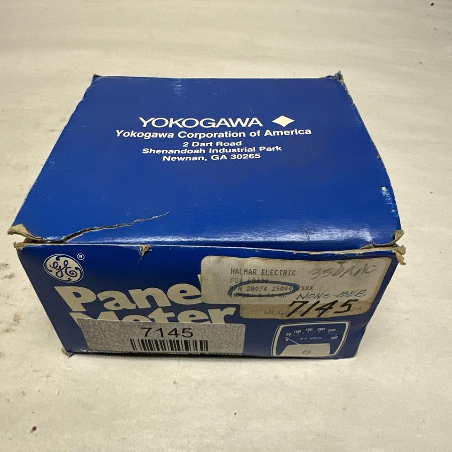 Yokogawa,28074 250440LSXX,0-350AC Amps Panel Meter
