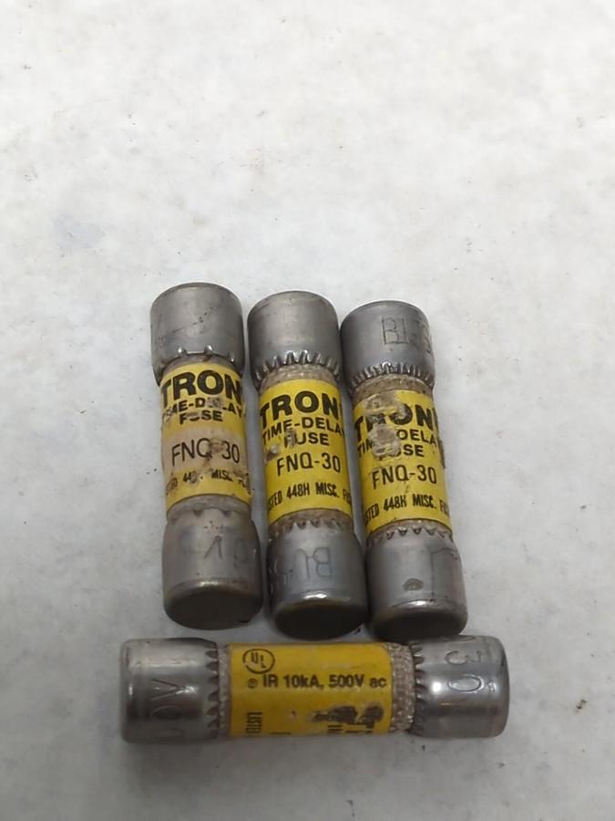 COOPER BUSSMANN,FNQ-30,TRON FUSE 30 AMP LOT OF 4