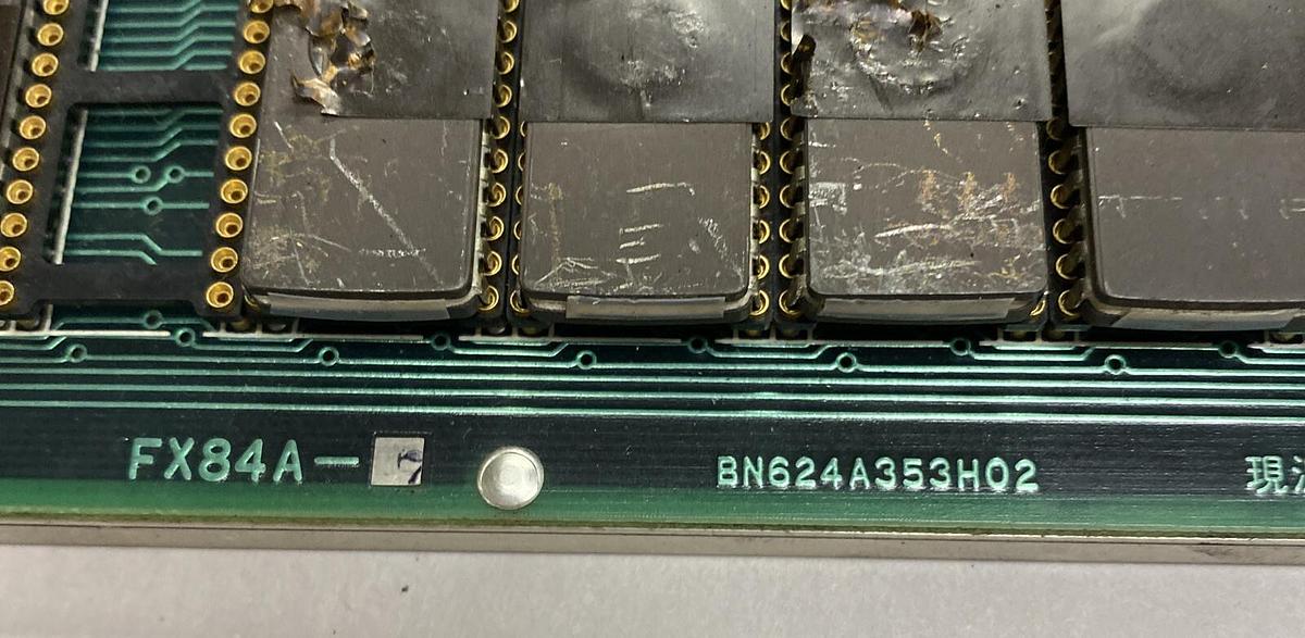 Used MITSUBISHI,BN624A353H02/FX84-7,PC BOARD