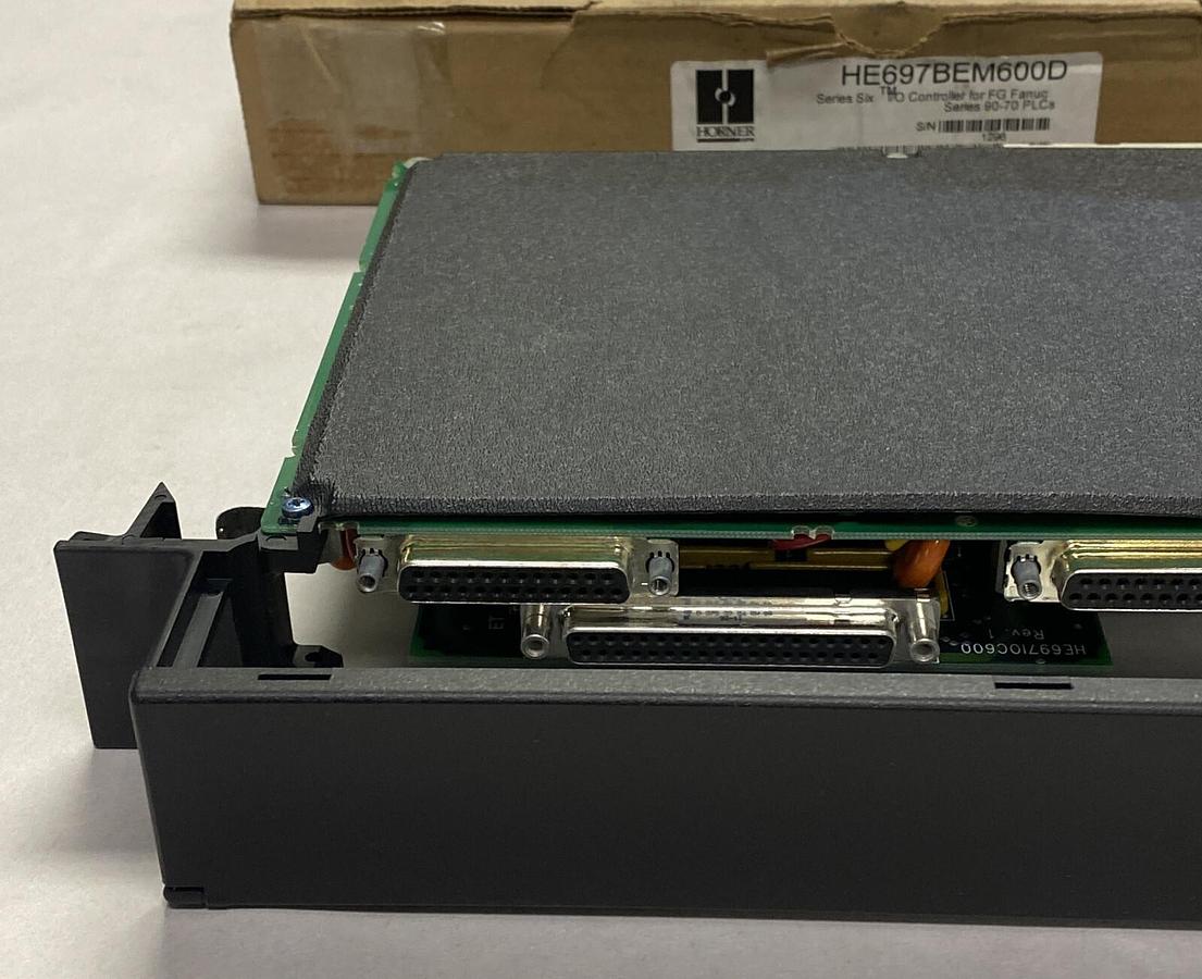 Used HORNER GE Fanuc,HE697BEM600D,SERIES SIX I/O CONTROLLER NEW