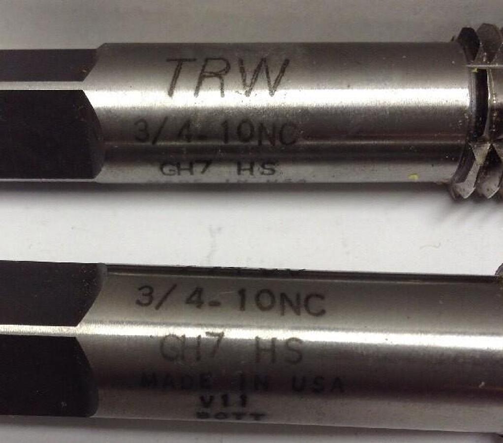 TRW,3/4.10NC GH7 HS,LOT OF 2