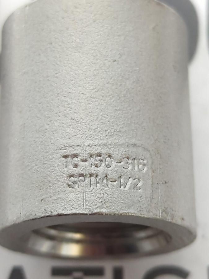 HAITIMA,TC-130-316 SP114,1/2 INCH STAINLESS STEEL COUPLING SOCKET LOT OF 4 NOS