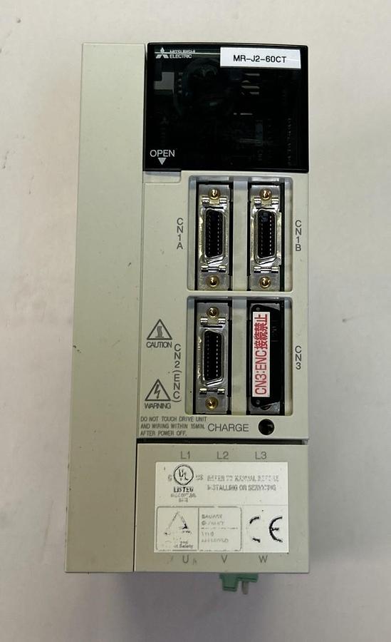 Used MITSUBISHI,MR-J2-60CT,SERVO DRIVE UNIT 0.6KW