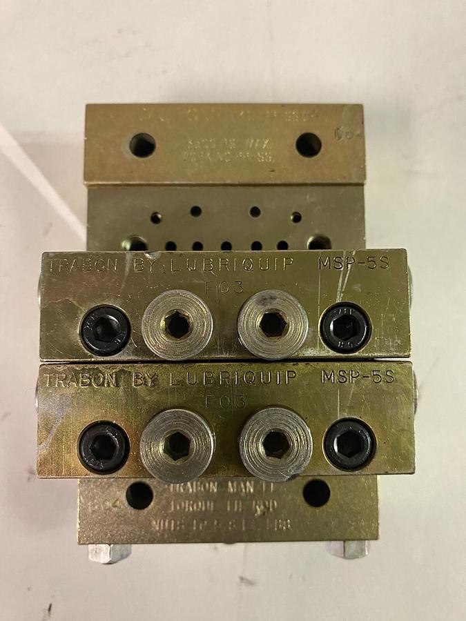 TRABON,MSP-5S,Luibriquip Valve Bank