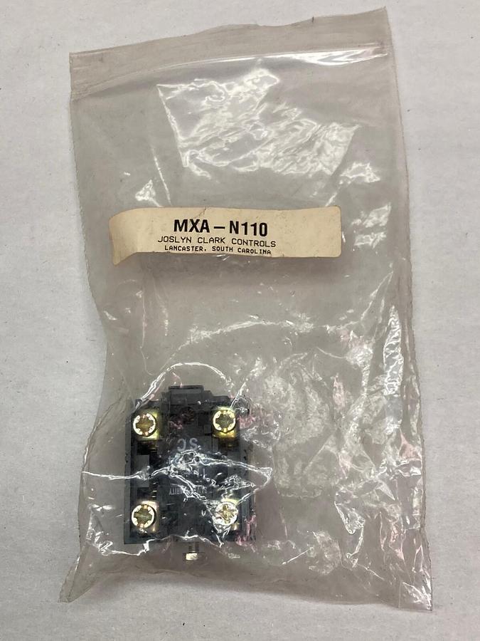 Joslyn Clark,MXA-N110,Contact Block