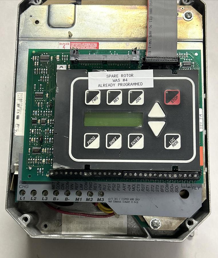 Used TB WOODS,WFC4002-0CHT,AC DRIVE 2HP 460V 4.1A