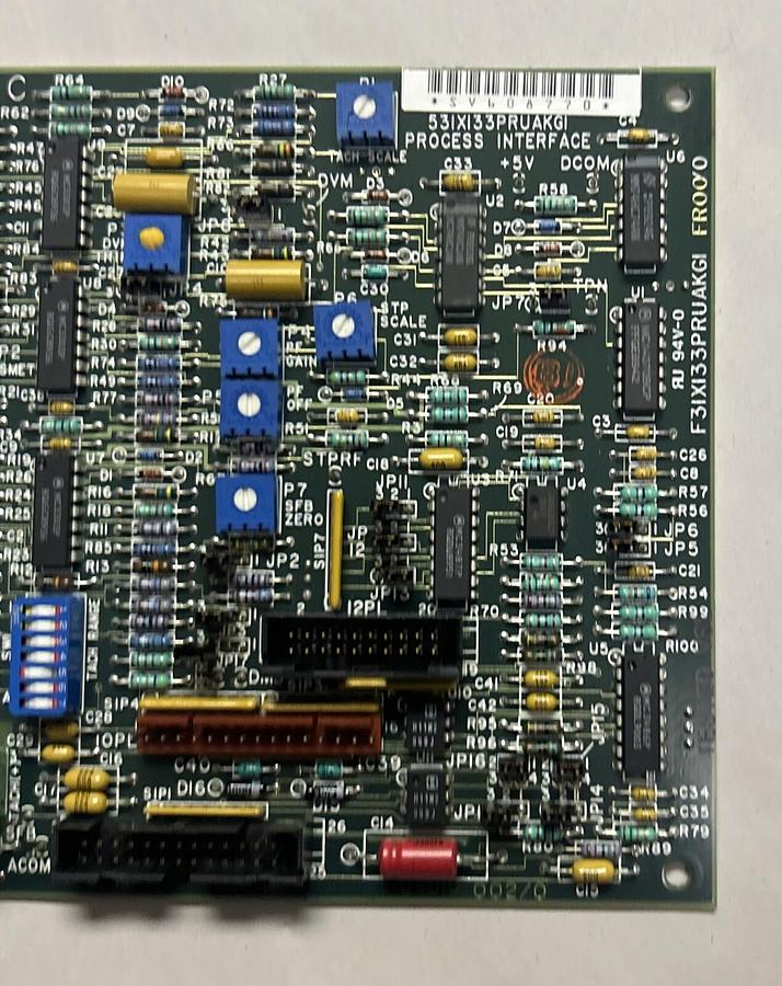 GENERAL ELECTRIC,531X133PRUAKG1,PROCESS INTERFACE PC BOARD NOS