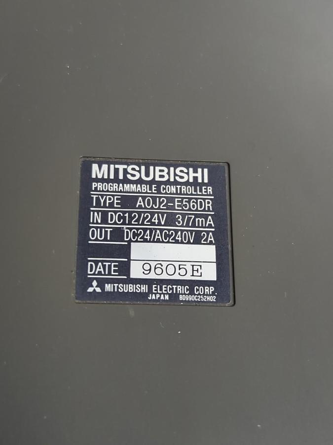 Used MITSUBISHI,A0J2-E56DR,PROGRAMMABLE CONTROLLER PRE-OWNED