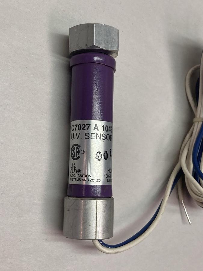 Honeywell,C7027 A 1049,U.V. Sensor Rev E