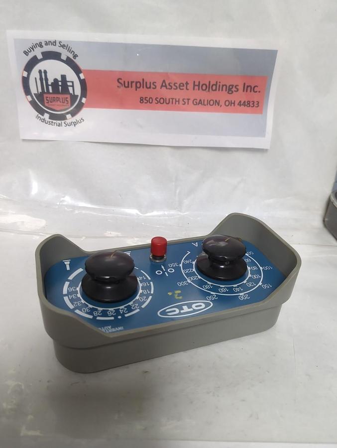 Used DAIHEN OTC,P6739K02,INVERTER AUTO 350 WELDER REMOTE CONTROL BOX PRE-OWNED