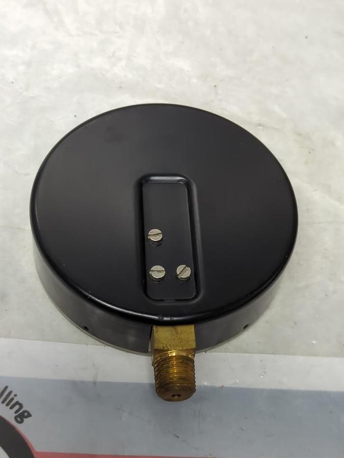 Used WIKA,0-100,GAUGE 3-1/2 IN FACE 1/4 IN NPT BOTTOM CONNECTION PRE-OWNED