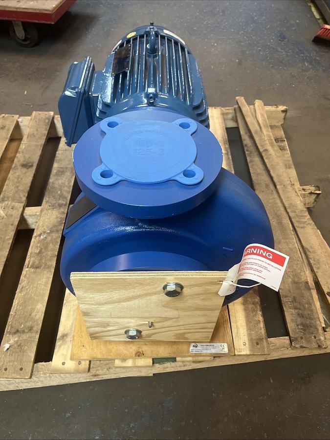 FTI,UC4310,ULTRACHEM 4"X3X10 SEALLESS PLASTIC LINED MAGNETIC CHEMICAL PUMP 20HP