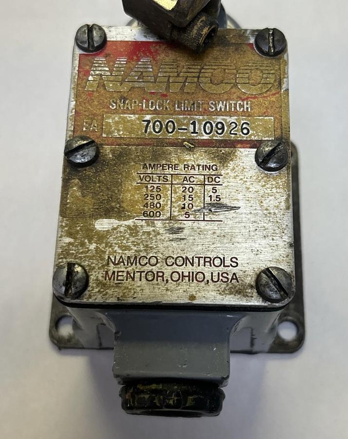 Used NAMCO CONTROLS,EA700-10926,LIMIT SWITCH