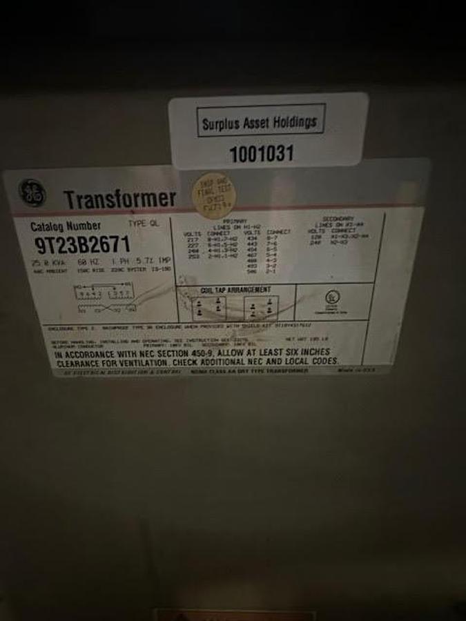 Used GE 25