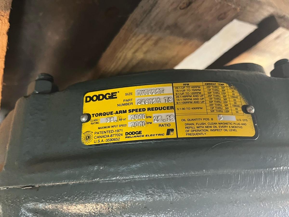 DODGE,246151-TS,TXT625T TORQUE ARM SPEED REDUCER SIZE 6 RATIO 25.13