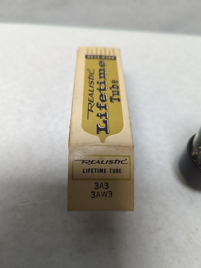 REALISTIC,3A3 3AW3,ELECTRONIC TUBE NOS