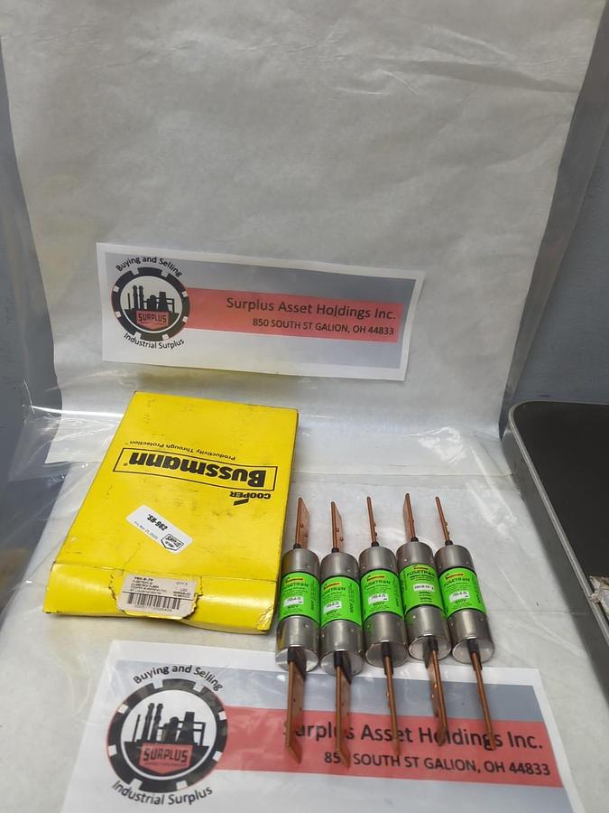 COOPER BUSSMANN,FRS-R-70,FUSETRON 70 AMP FUSES BOX OF 5 NOS