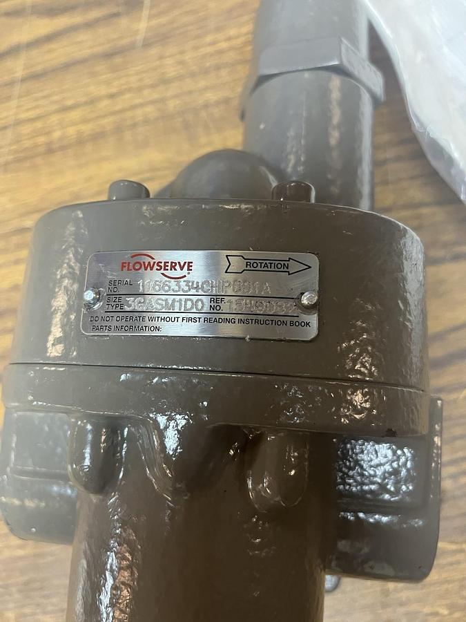 FLOWSERVE,3GASM1DO,HYDRAULIC ROTARY GEAR PUMP