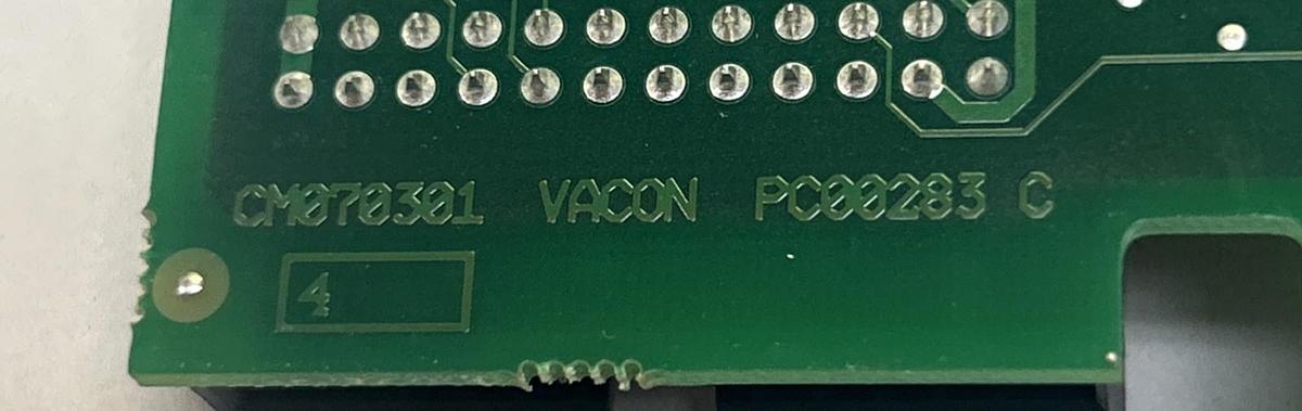 Used VACON,CM070301,DRIVER FREQUENCY CONVERTER PC BOARD