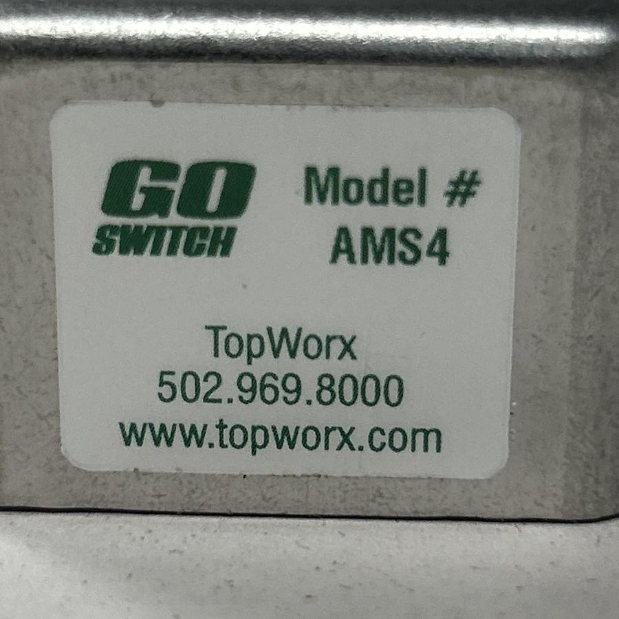 Used TOPWORX GO SWITCH,AMS4,STAINLESS STEEL COVERED TARGET MAGNET