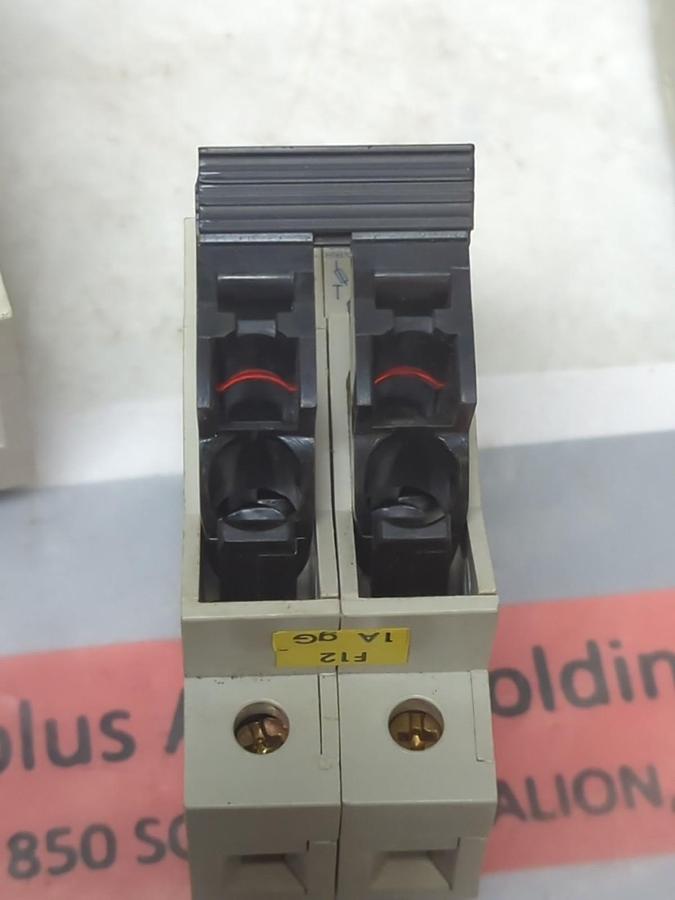 Used TELEMECANIQUE,GK1-DD,FUSE HOLDER 2-POLE 32A 500V LOT OF 6 PRE-OWNED