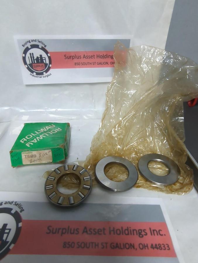 ROLLWAY,7609,THRUST ROLLER BEARING NOS