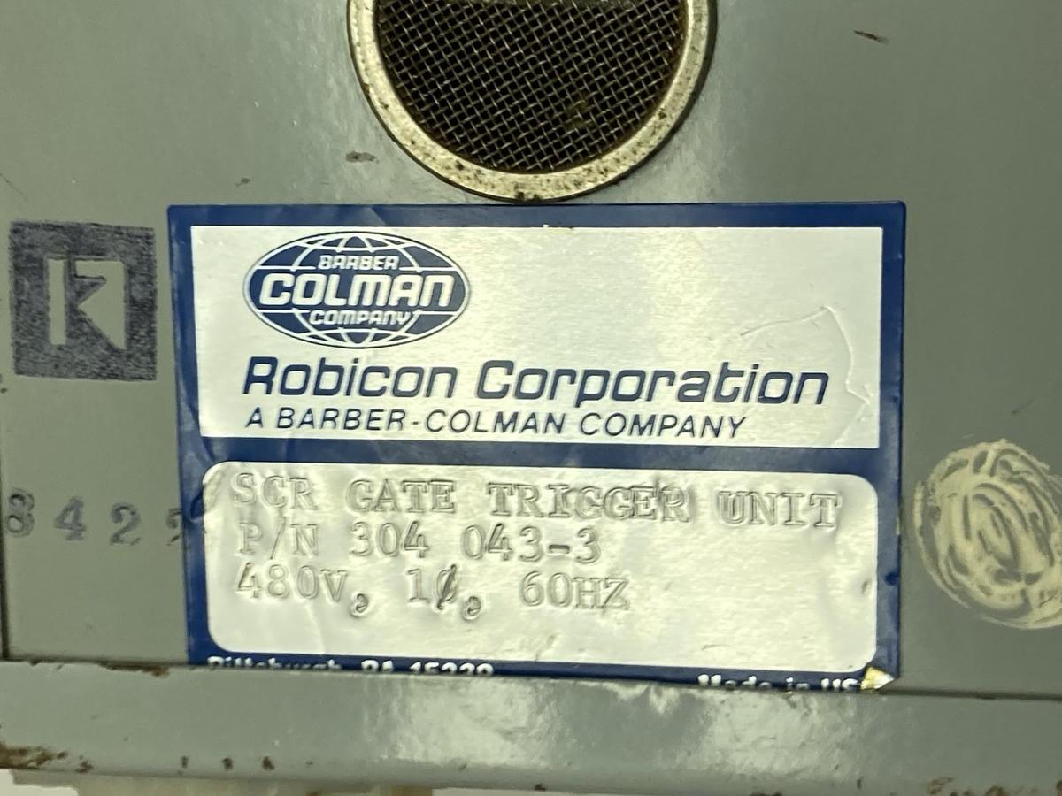 Used Robicon,304 043-3,SCR Gate Trigger Unit 480V 60Hz