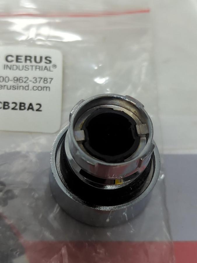 CERUS,CB2BA2,BLACK PUSHBUTTON LOT OF 2 NOS