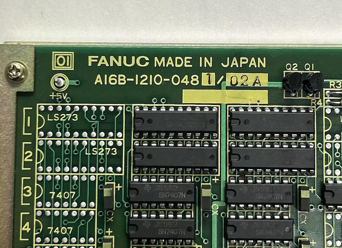 Used FANUC,A16B-1210-0481/02A,I/O BOARD
