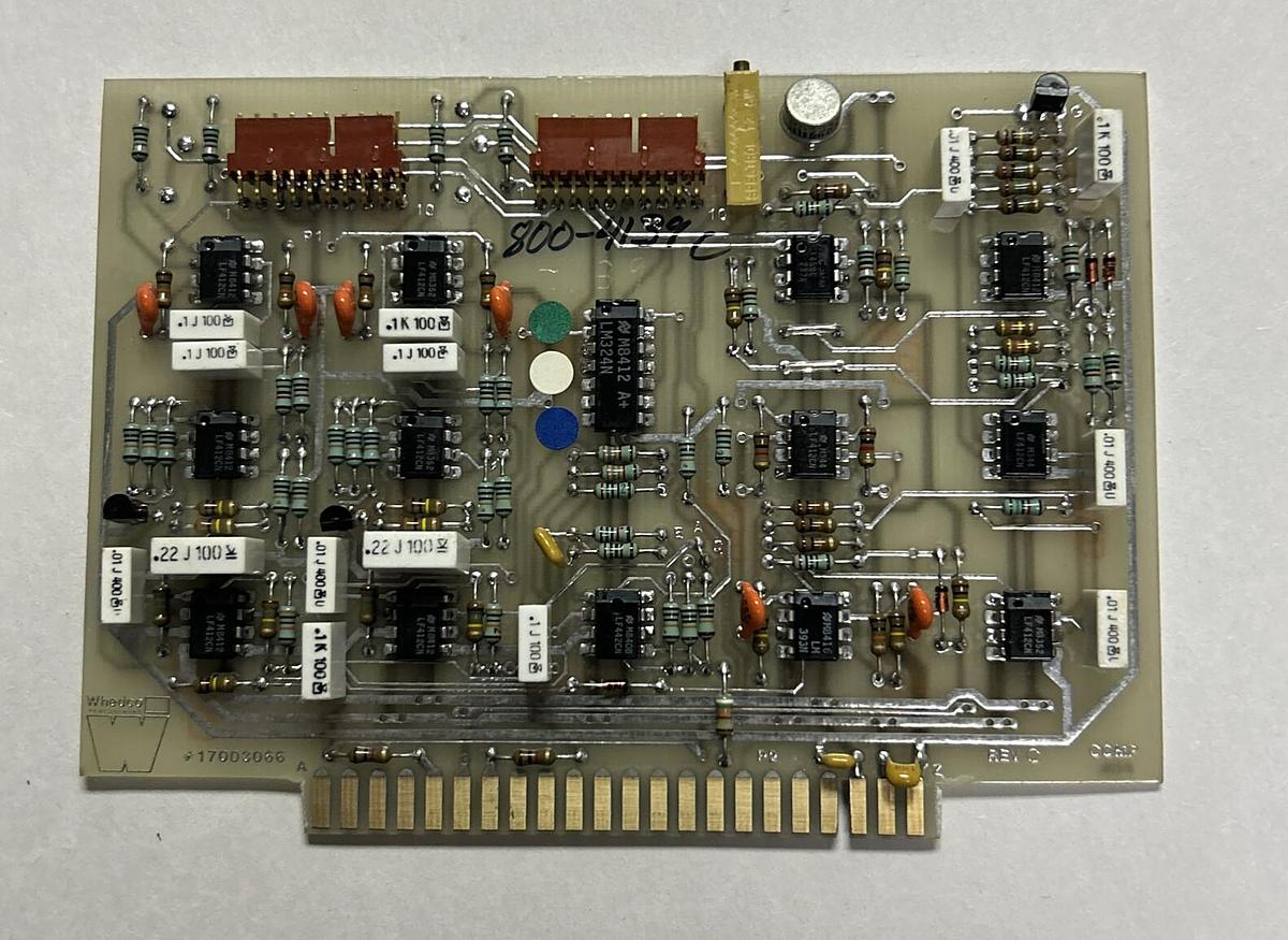 Used WHEDCO,17003066,CIRCUIT BOARD