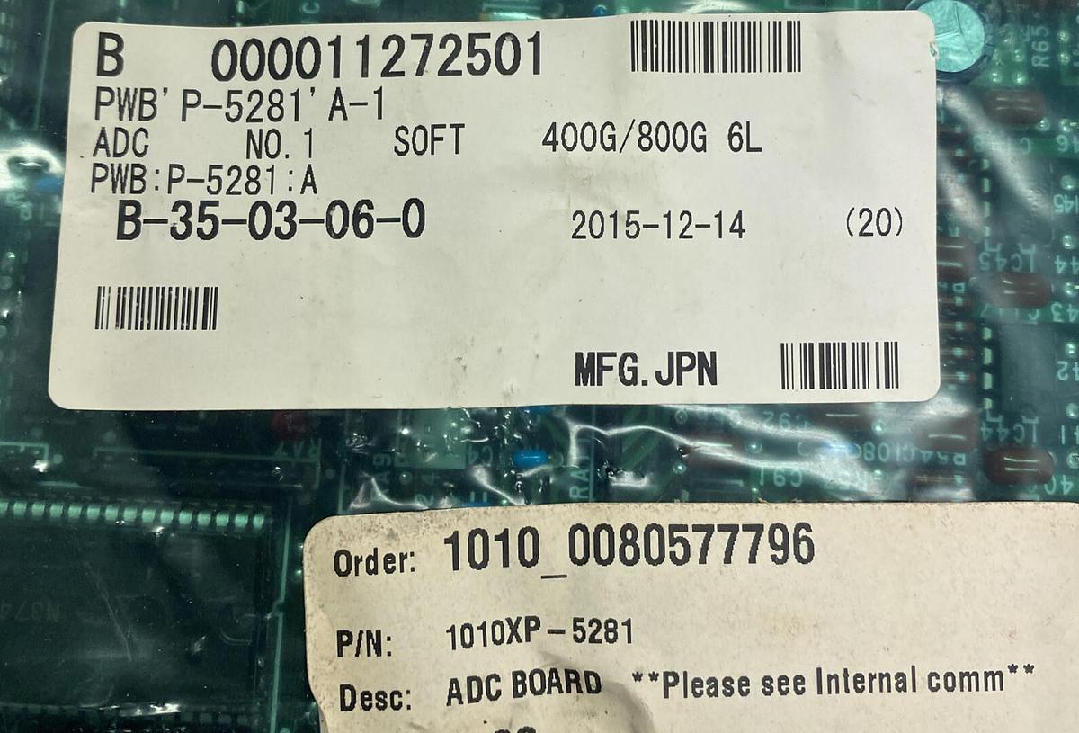 Used ISHIDA,P-5281A/P-5281A-1,CIRCUIT BOARD NEW