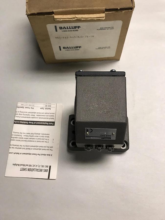 Balluff,BNS-542-B03-R12-72-10,Mechanical Position Switch