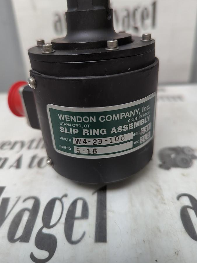 WENDON,W4-23-100,SLIP RING ASSEMBLY ROTARY ENCODER NOS