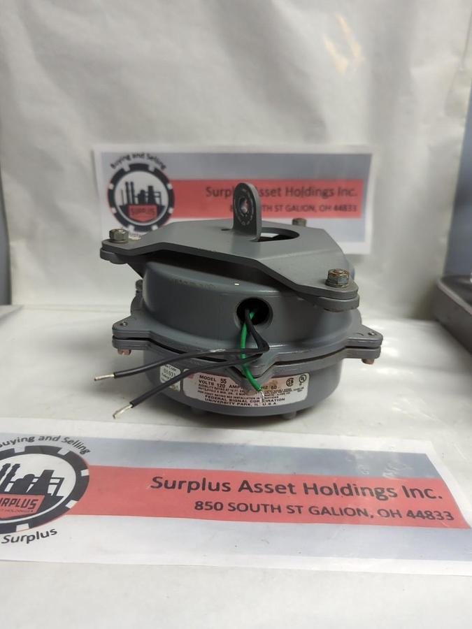 Used FEDERAL SIGNAL,MODEL 55,SERIES A2 120V .75AMP 60HZ SIREN ALARM PRE-OWNED
