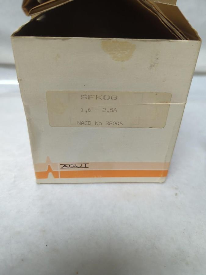 AGUT,SFKOG,MOTOR CONTACTOR SWITCH 1.6-2.5A NOS