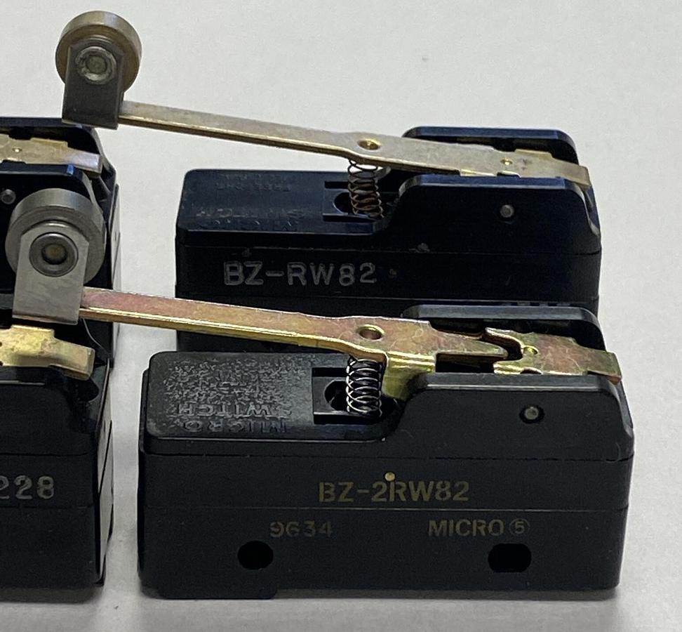 HONEYWELL MICROSWITCH,BZ-RW82,LIMIT SWITCH LOT OF 4 NOS
