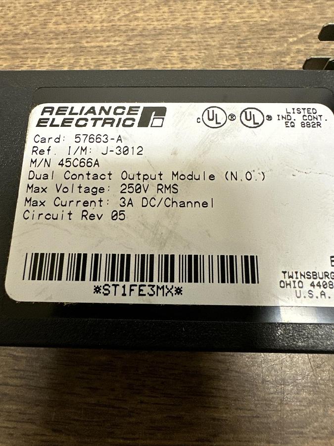 Reliance Electric,57663-A,Output Module